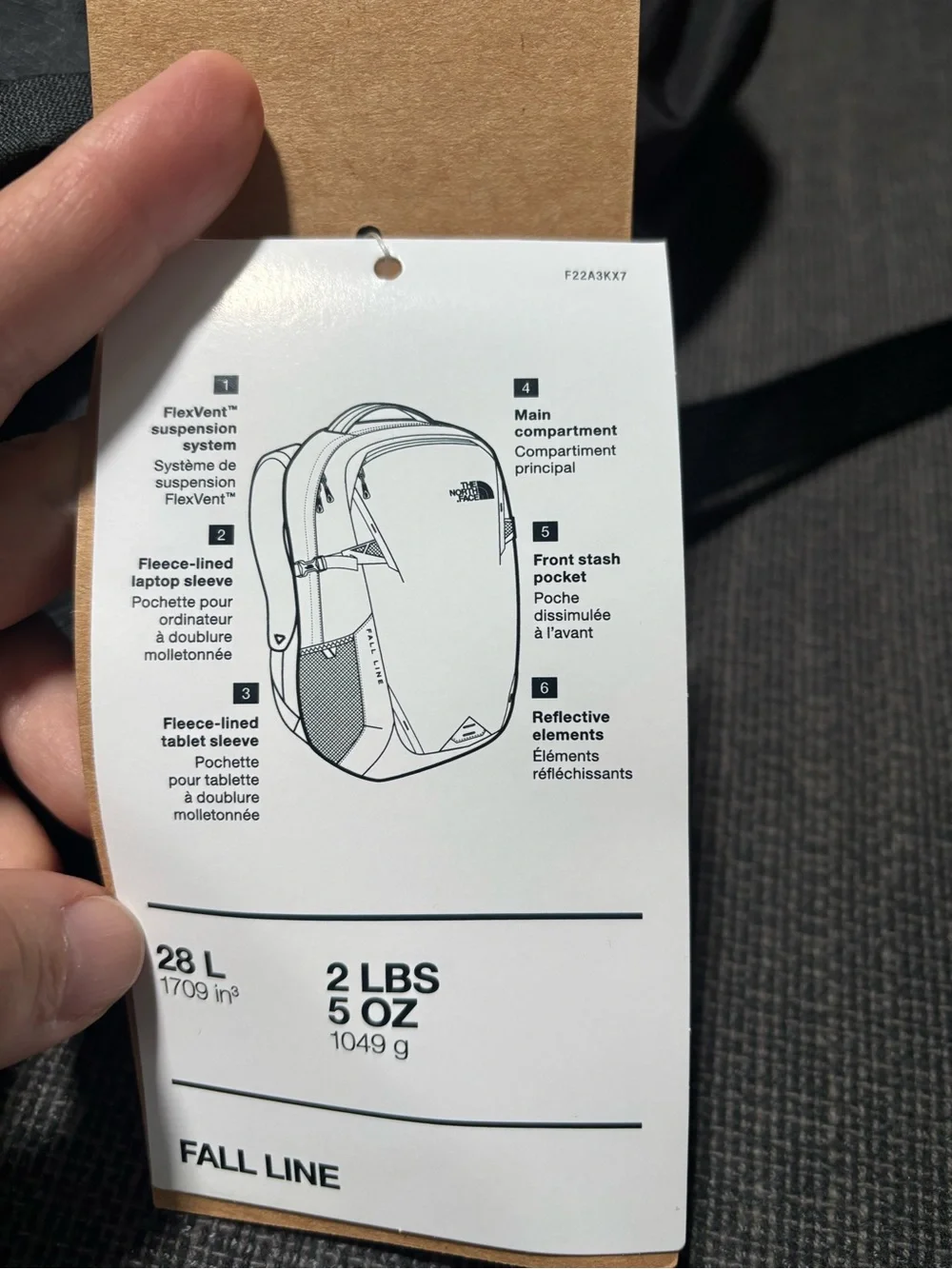 The North Face Black Backpack